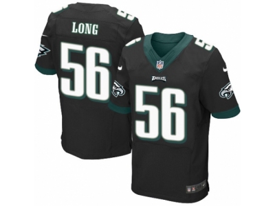 Philadelphia Eagles 56 Chris Long Elite Black Alternate NFL Jersey