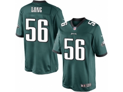 Philadelphia Eagles 56 Chris Long Limited Midnight Green Team Color NFL Jersey