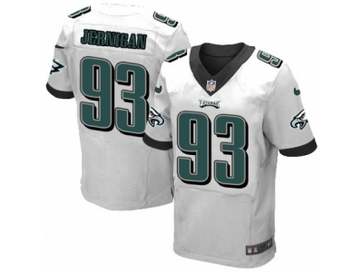 Philadelphia Eagles 93 Timmy Jernigan Elite White NFL Jersey