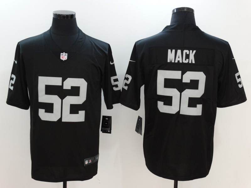 Raiders 52 Khalil Mack Black Vapor Untouchable Player Limited Jersey