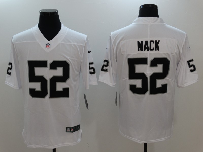 Raiders 52 Khalil Mack White Vapor Untouchable Player Limited Jersey