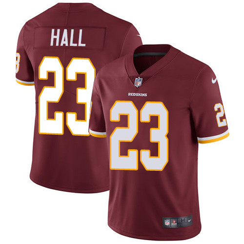 Redskins 23 DeAngelo Hall Burgundy Vapor Untouchable Player Limited Jersey