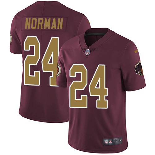 Redskins 24 Josh Norman Burgundy Alternate Vapor Untouchable Player Limited Jersey