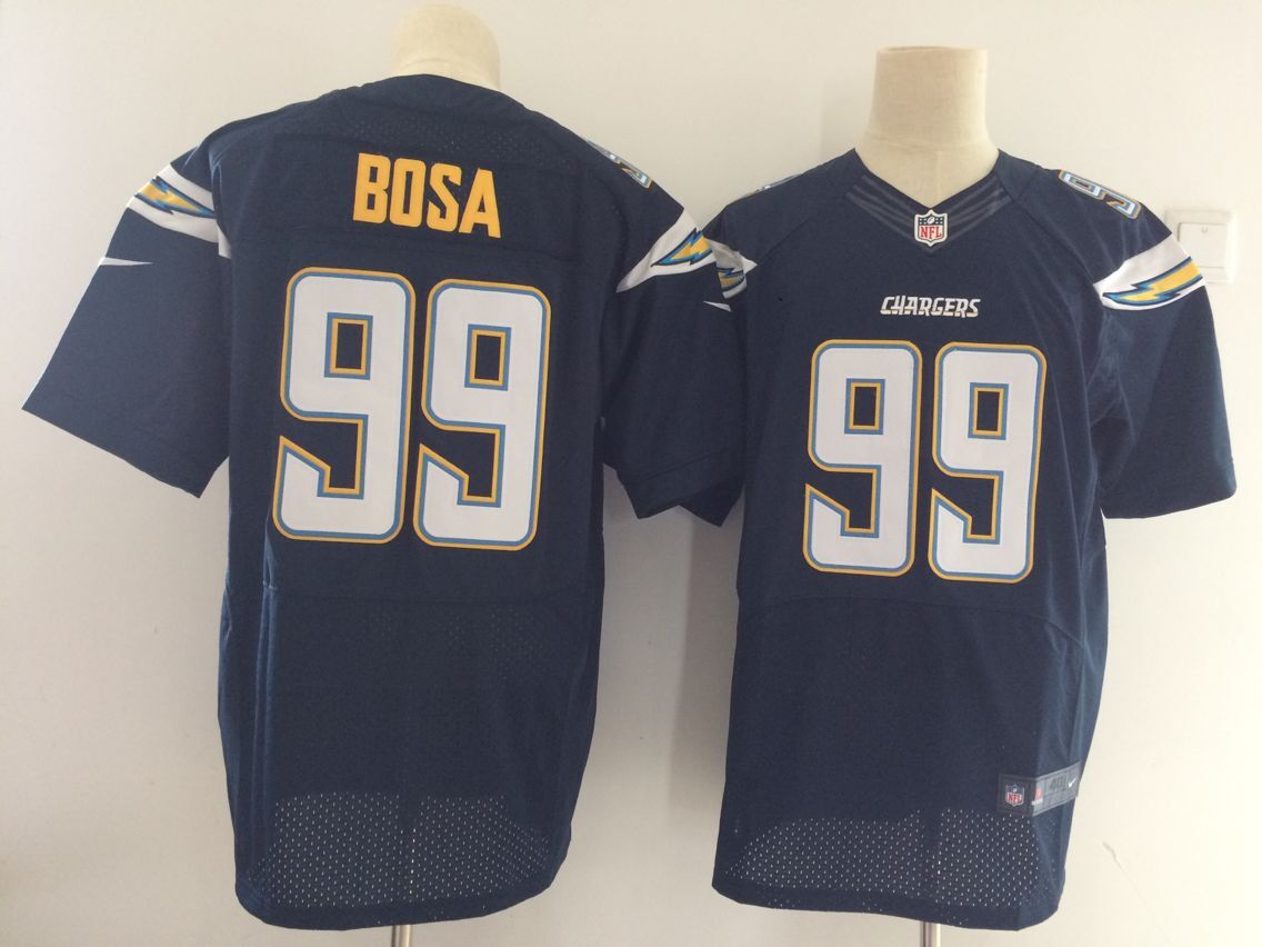 San Diego Chargers #99 Joey Bosa Elite Navy Blue Team Color NFL Jersey