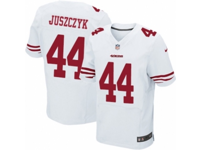 San Francisco 49ers 44 Kyle Juszczyk Elite White NFL Jersey