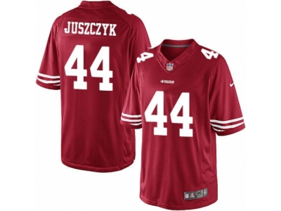 San Francisco 49ers 44 Kyle Juszczyk Limited Red Team Color NFL Jersey