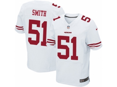 San Francisco 49ers 51 Malcolm Smith Elite White NFL Jersey