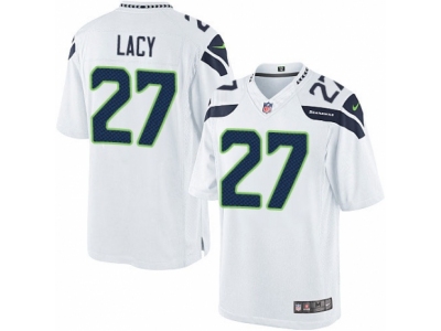 Seattle Seahawks 27 Eddie Lacy Limited White NFL Jersey