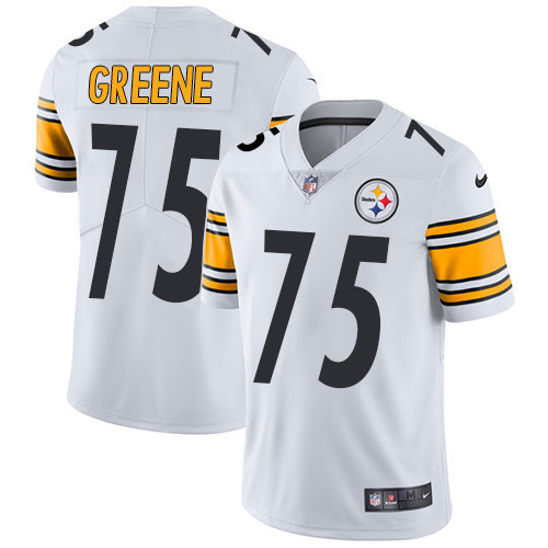 Steelers 75 Joe Greene White Vapor Untouchable Player Limited Jersey