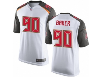 Tampa Bay Buccaneers 90 Chris Baker Limited White NFL Jersey