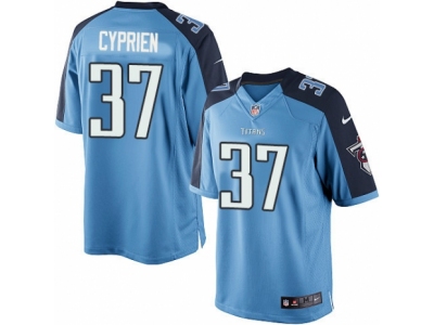 Tennessee Titans 37 Johnathan Cyprien Limited Light Blue Team Color NFL Jersey