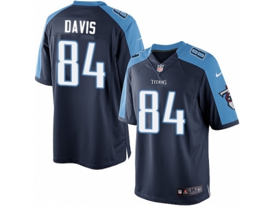 Tennessee Titans 84 Corey Davis Limited Navy Blue Alternate NFL Jersey
