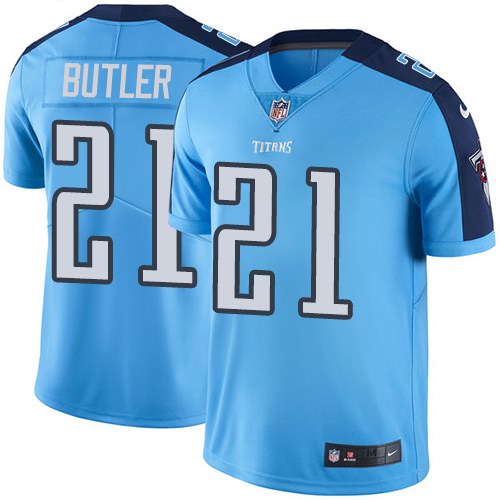 Titans 21 Malcolm Butler Light Blue Vapor Untouchable Limited Jersey