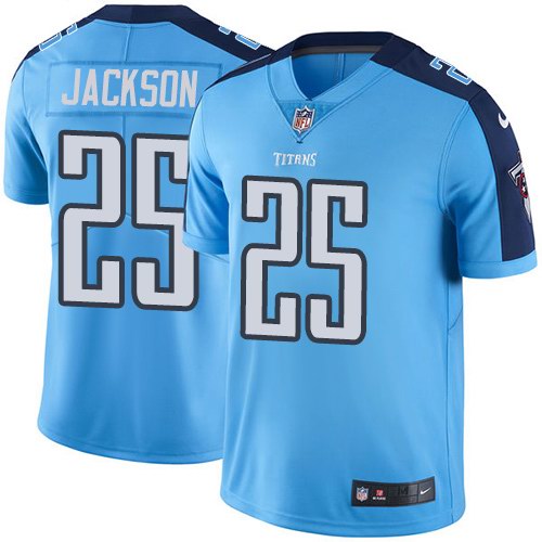 Titans 25 Adoree' Jackson Light Blue Vapor Untouchable Limited Jersey