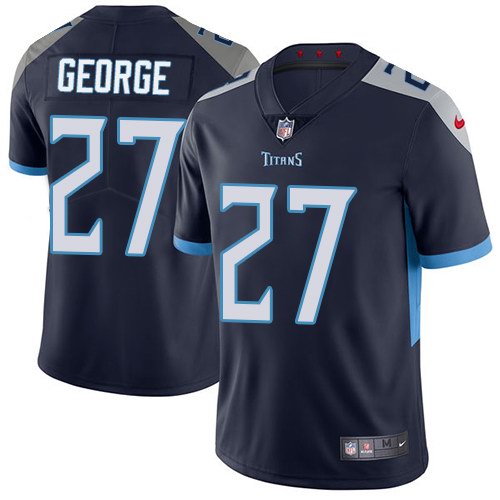 Titans 27 Eddie George Navy New 2018 Vapor Untouchable Limited Jersey