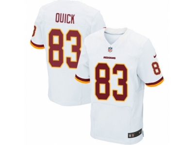 Washington Redskins 83 Brian Quick Elite White NFL Jersey