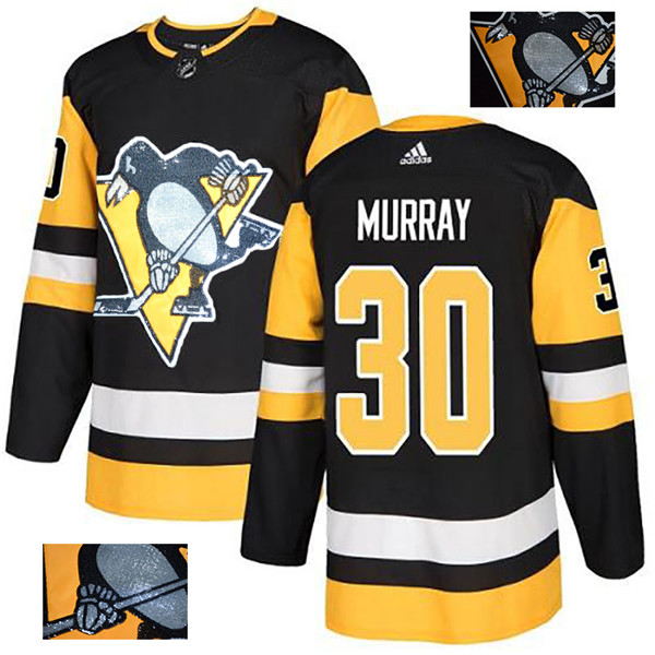 Penguins 30 Matt Murray Black Glittery Edition Jersey