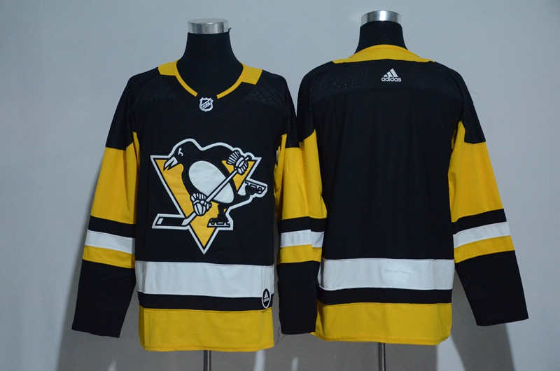 Penguins Blank Black Jersey