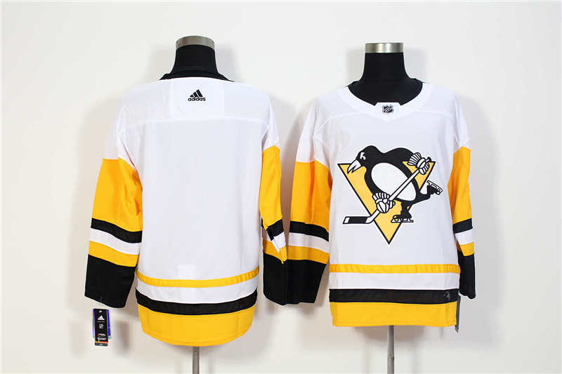 Penguins Blank White Jersey