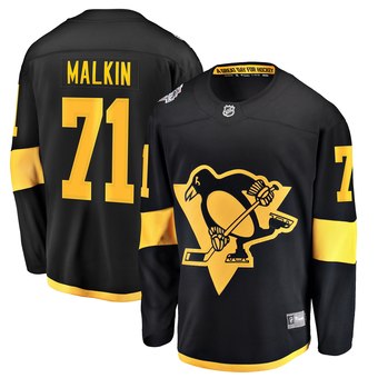 Penguins Evgeni Malkin Black 2019 Stadium Series Jersey
