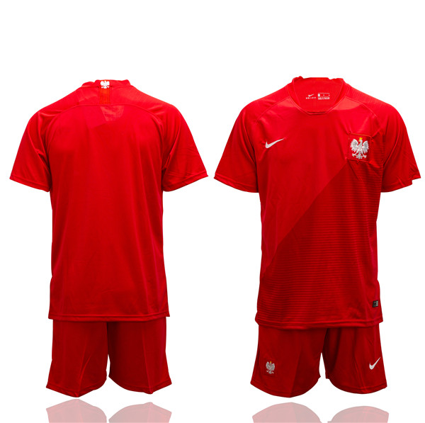 Poland Away 2018 FIFA World Cup Soccer Jersey