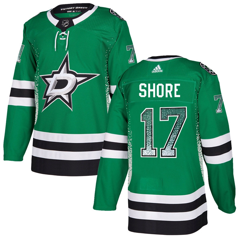 Stars 17 Devin Shore Green Drift Fashion Jersey