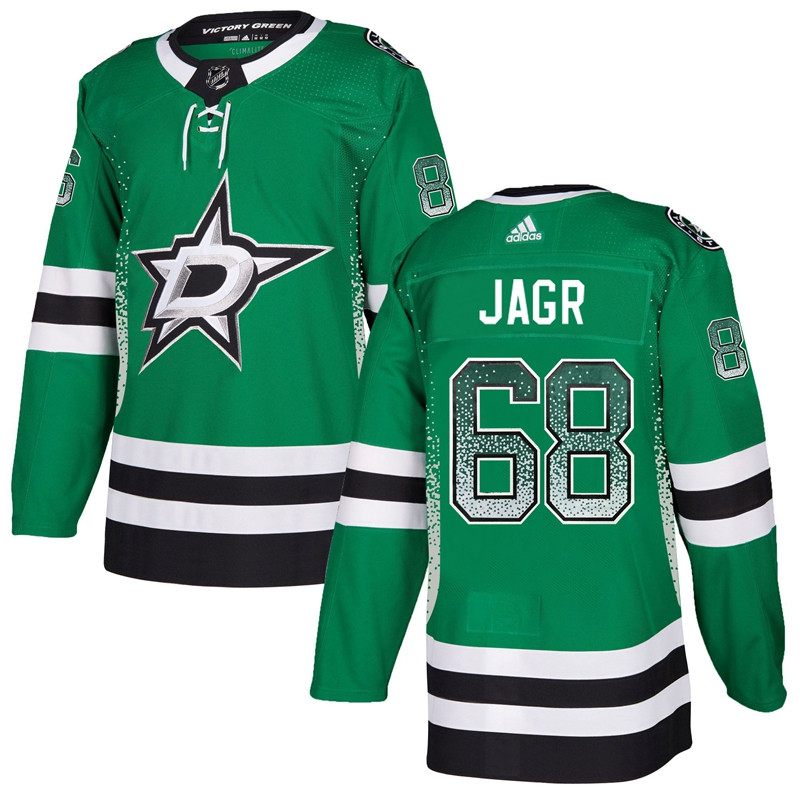 Stars 68 Jaromir Jagr Green Drift Fashion Jersey