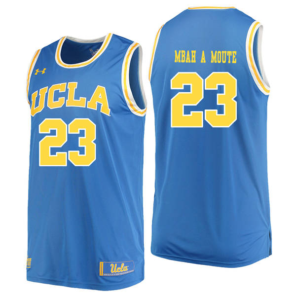 UCLA Bruins 23 Luc Mabh a Mouth Blue College Basketball Jersey