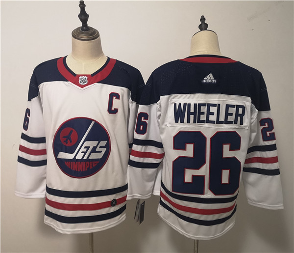 Winnipeg Jets 26 Blake Wheeler White Breakaway Heritage Jersey