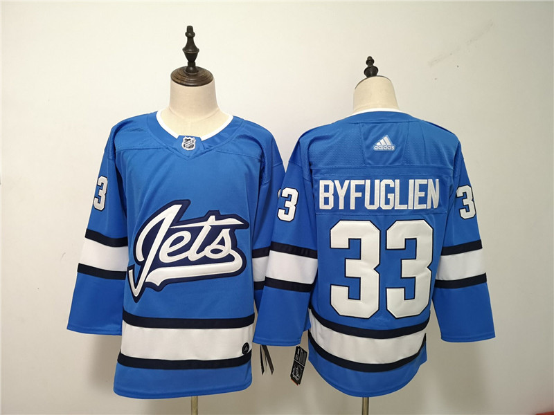 Winnipeg Jets 33 Dustin Byfuglien Blue Alternate Jersey